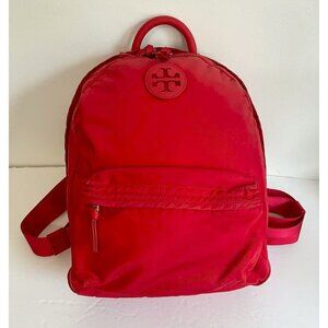 Tory Burch Small Backpack Pre-Owned Red